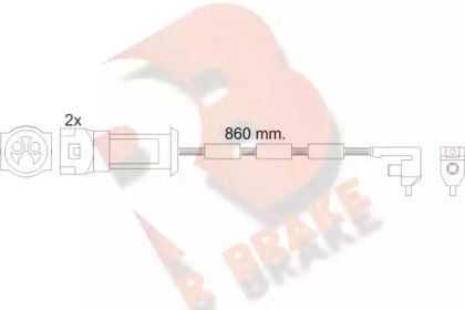 Контакт (R BRAKE: 610450RB)